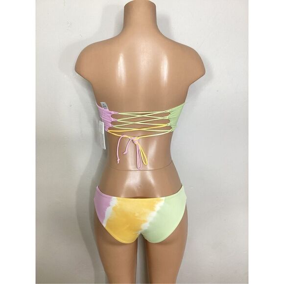 New. L*SPACE tie dye sunburst bikini. Small. Retails $187 - Picture 3 of 12